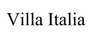 VILLA ITALIA