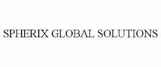 SPHERIX GLOBAL SOLUTIONS