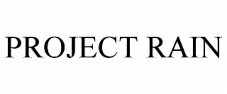 PROJECT RAIN