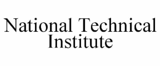 NATIONAL TECHNICAL INSTITUTE