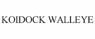 KOIDOCK WALLEYE