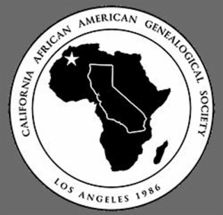 CALIFORNIA AFRICAN AMERICAN  GENEALOGICAL SOCIETY LOS ANGELES 1986