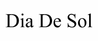 DIA DE SOL