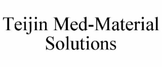 TEIJIN MED-MATERIAL SOLUTIONS