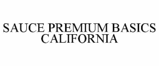 SAUCE PREMIUM BASICS CALIFORNIA