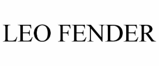 LEO FENDER