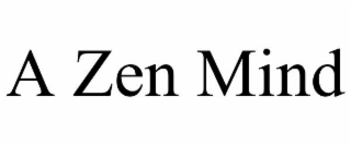 A ZEN MIND