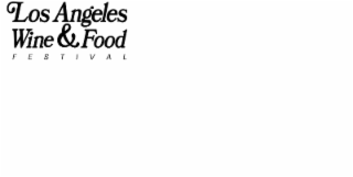 LOS ANGELES WINE & FOOD FESTIVAL