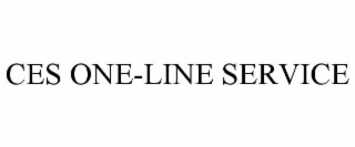 CES ONE-LINE SERVICE