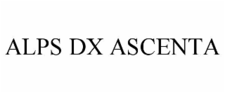 ALPS DX ASCENTA