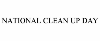 NATIONAL CLEAN UP DAY