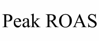PEAK ROAS