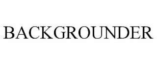 BACKGROUNDER