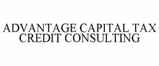 ADVANTAGE CAPITAL TAX CREDIT CONSULTING