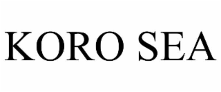 KORO SEA