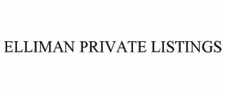 ELLIMAN PRIVATE LISTINGS
