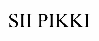 SII PIKKI