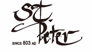 STPETER SINCE 803 AD