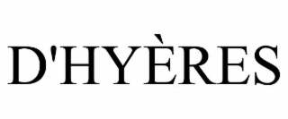 D'HYÈRES