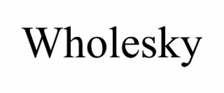 WHOLESKY