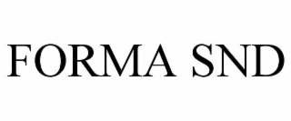 FORMA SND