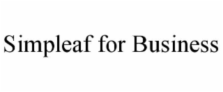 SIMPLEAF FOR BUSINESS