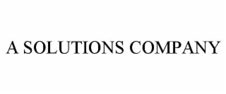 A SOLUTIONS COMPANY