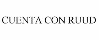 CUENTA CON RUUD