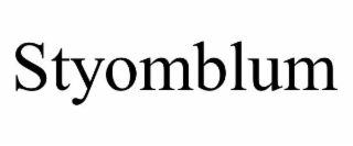 STYOMBLUM