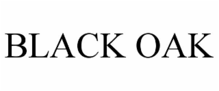 BLACK OAK