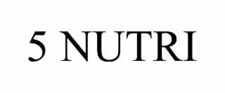 5 NUTRI