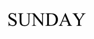 SUNDAY
