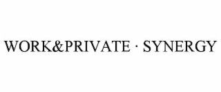 WORK&PRIVATE · SYNERGY