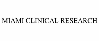 MIAMI CLINICAL RESEARCH