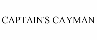 CAPTAIN'S CAYMAN