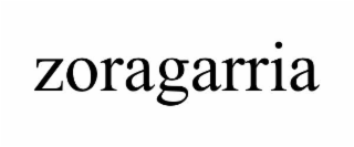 ZORAGARRIA