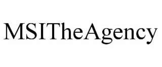 MSITHEAGENCY