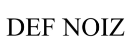 DEF NOIZ