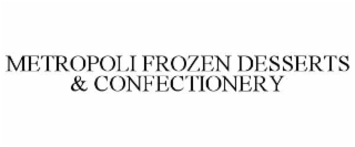 METROPOLI FROZEN DESSERTS & CONFECTIONERY