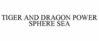 TIGER AND DRAGON POWER SPHERE SEA