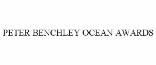 PETER BENCHLEY OCEAN AWARDS