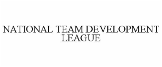 NATIONAL TEAM DEVELOPMENT LEAGUE