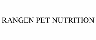 RANGEN PET NUTRITION
