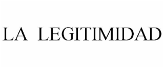 LA  LEGITIMIDAD