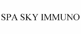 SPA SKY IMMUNO