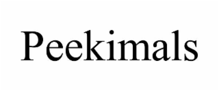 PEEKIMALS