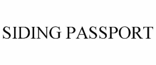 SIDING PASSPORT