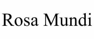 ROSA MUNDI