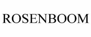 ROSENBOOM