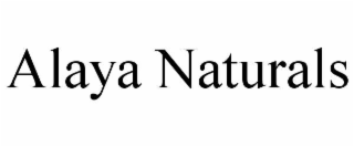 ALAYA NATURALS